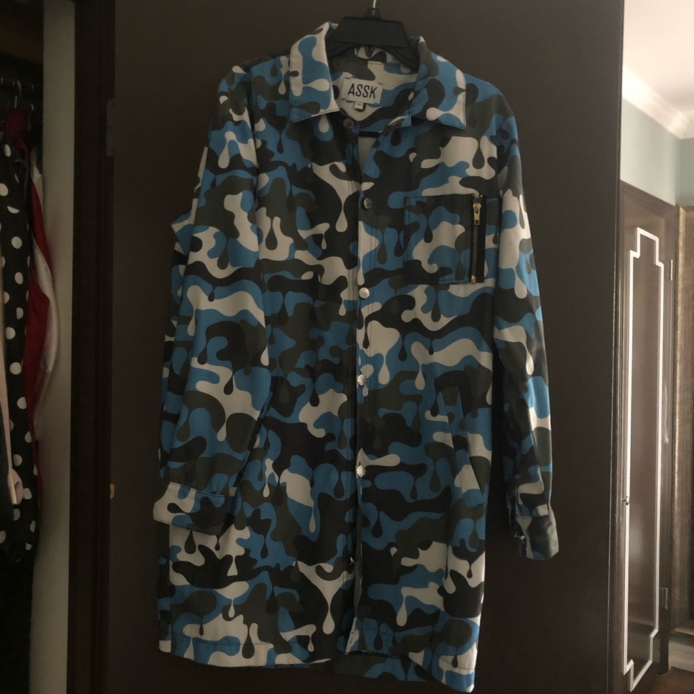 Blue Camo Spring Jacket from Assk